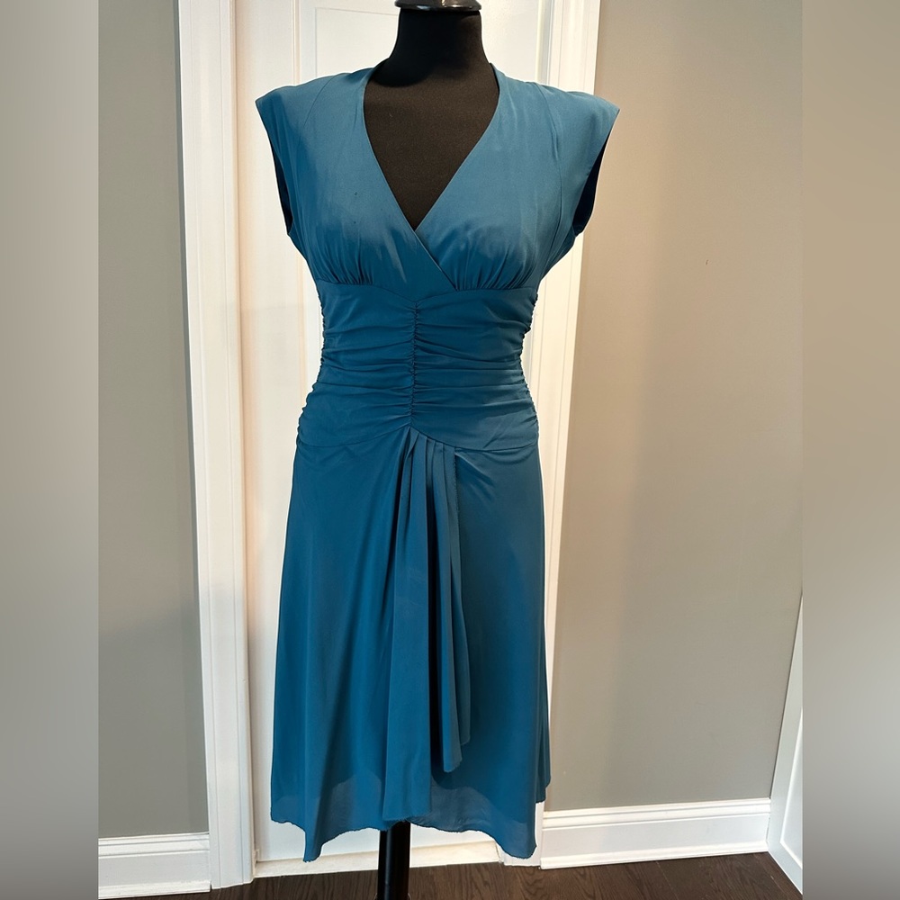 Nicole Miller Collection Teal Dress - Size 4
